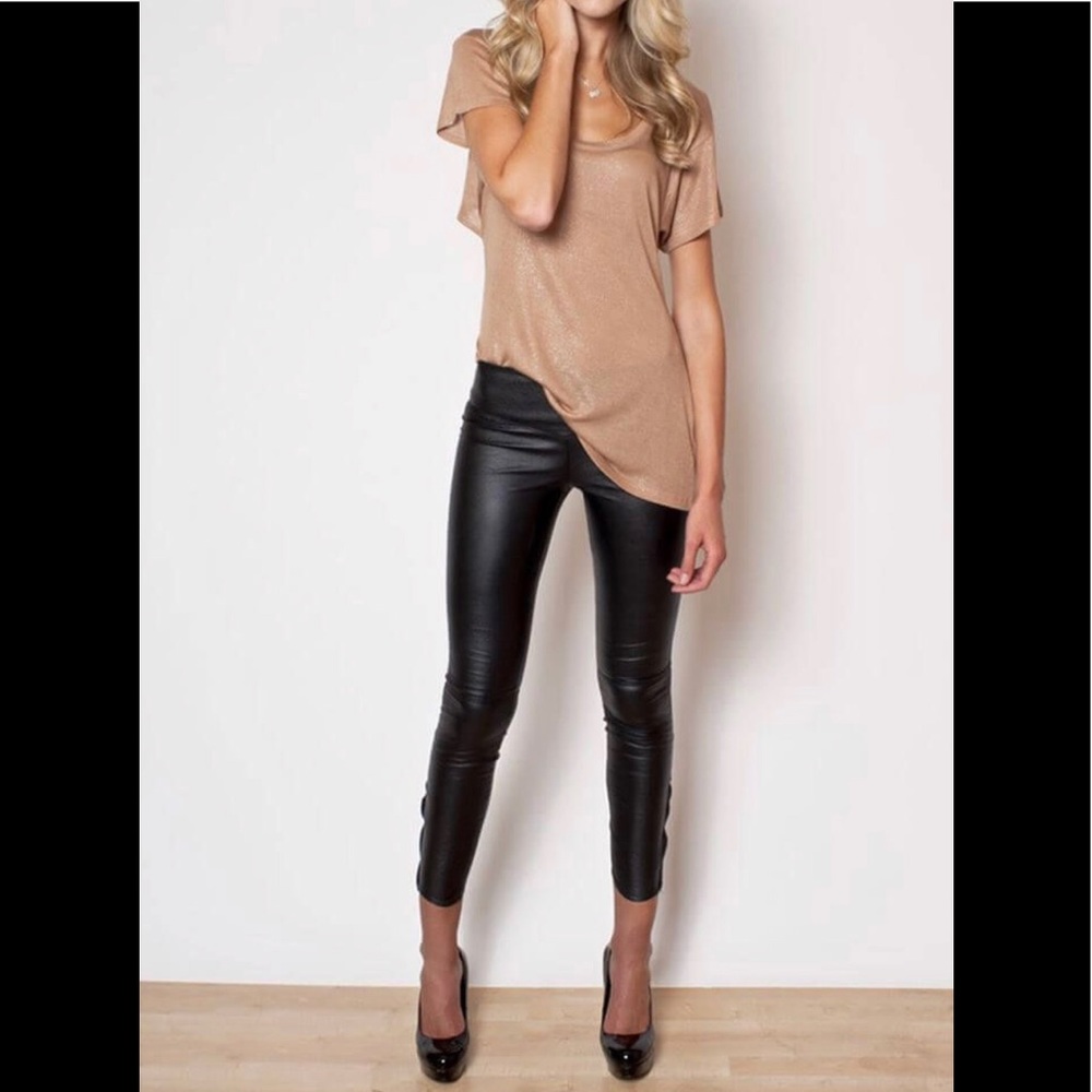 Nasty gal faux leather  pants